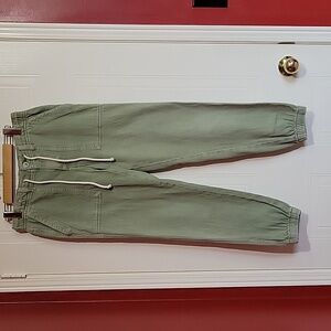 American Eagle Sage Green Cargo Joggers US 4